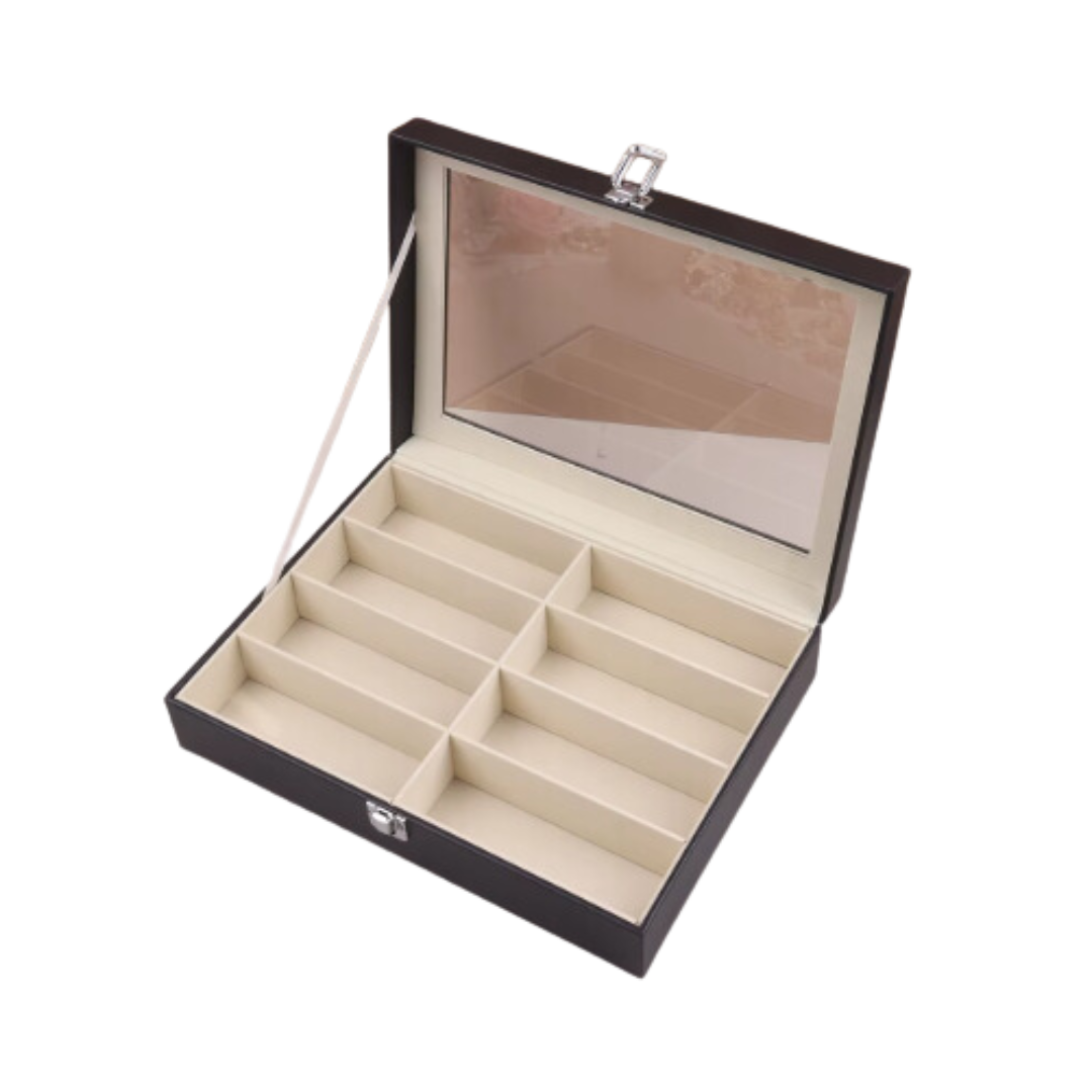 Estuche tipo joyero de lentes