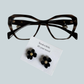 Cat eye duo charm
